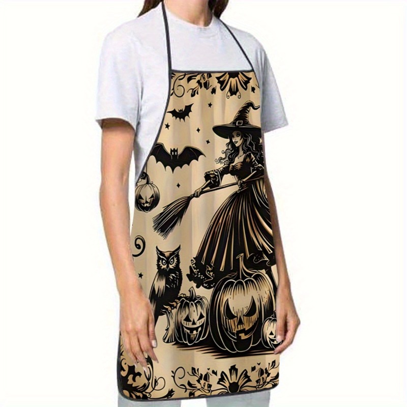 Home Cooking For Cats - Witch Pumpkin Black Cat Sleeveless Print