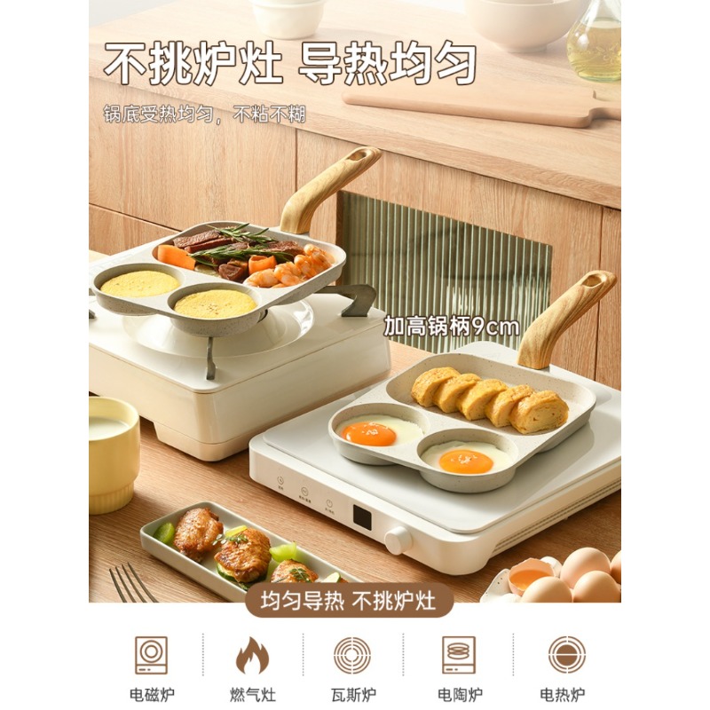 3-in-1 Breakfast Skillet, Non- - Home Cooking Steak recension och pris