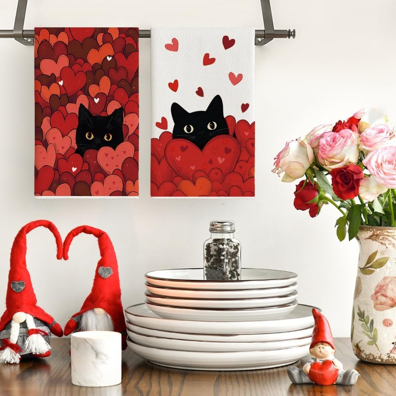 2Pcs, Heart-Shaped Black Cat K - Home Cooking For Cats recension och pris