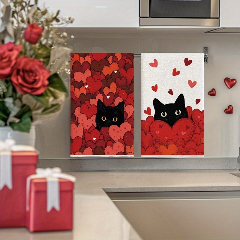 2Pcs, Heart-Shaped Black Cat K - Home Cooking For Cats recension och pris