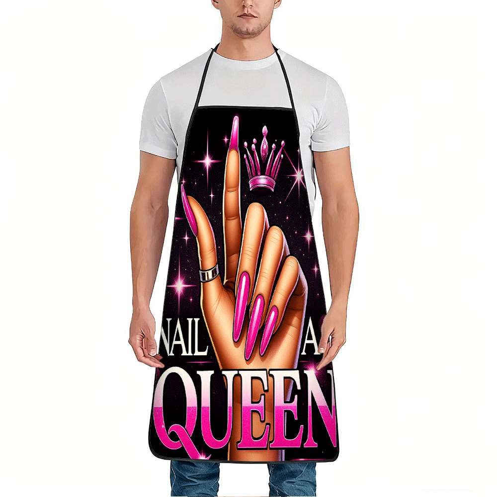 1 Trendy Nail Art-Themed Apron - Home Cooking Queen recension och pris