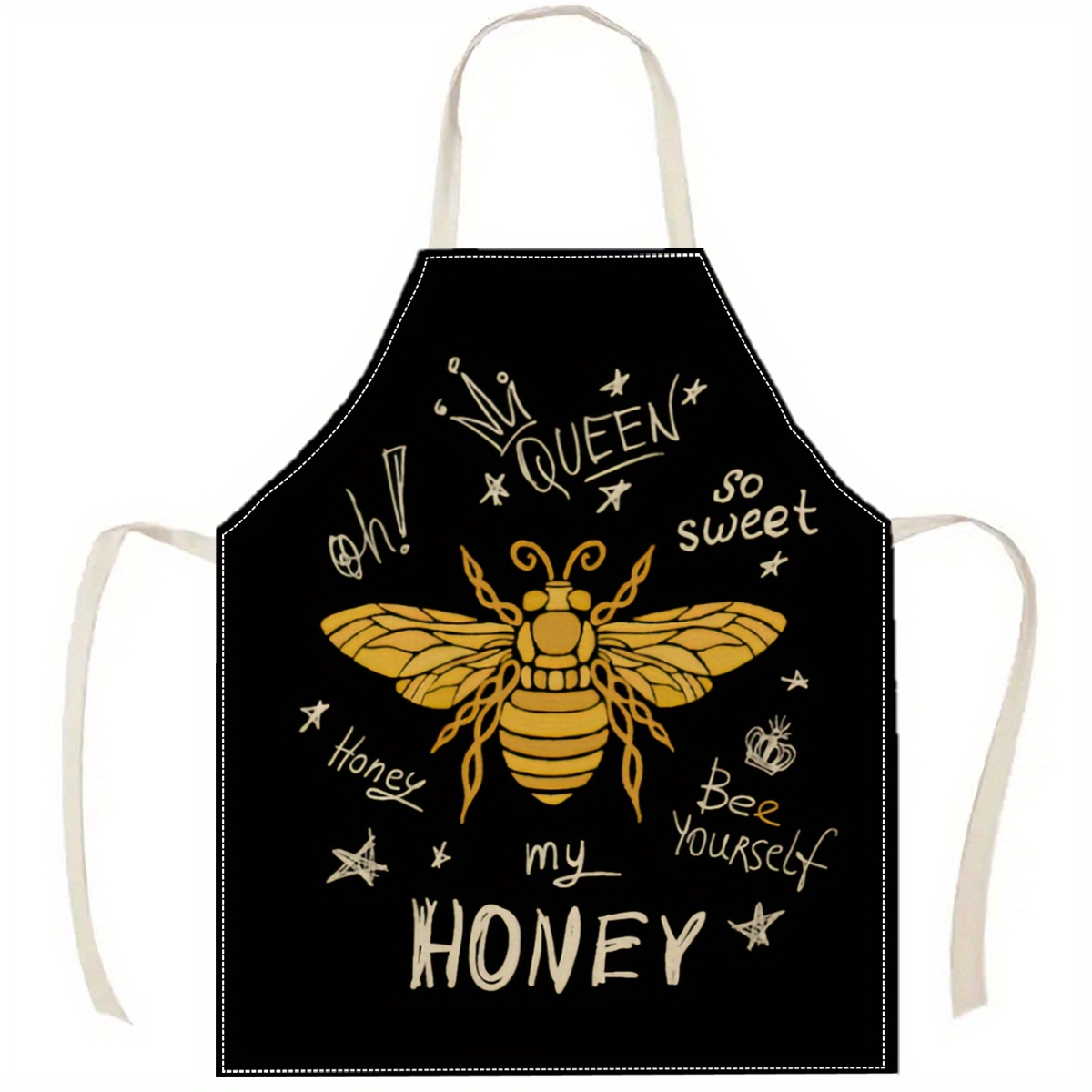 Queen Bee Honey Apron Linen Co - Home Cooking Queen recension och pris