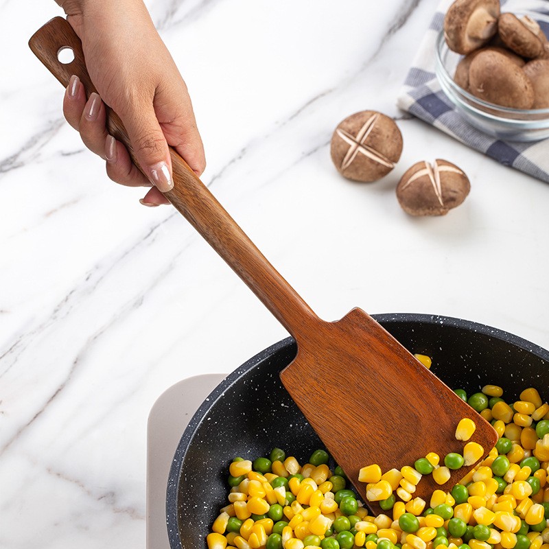 1PC-Wooden spatula for non-sti - Home Cooking Utensils recension och pris