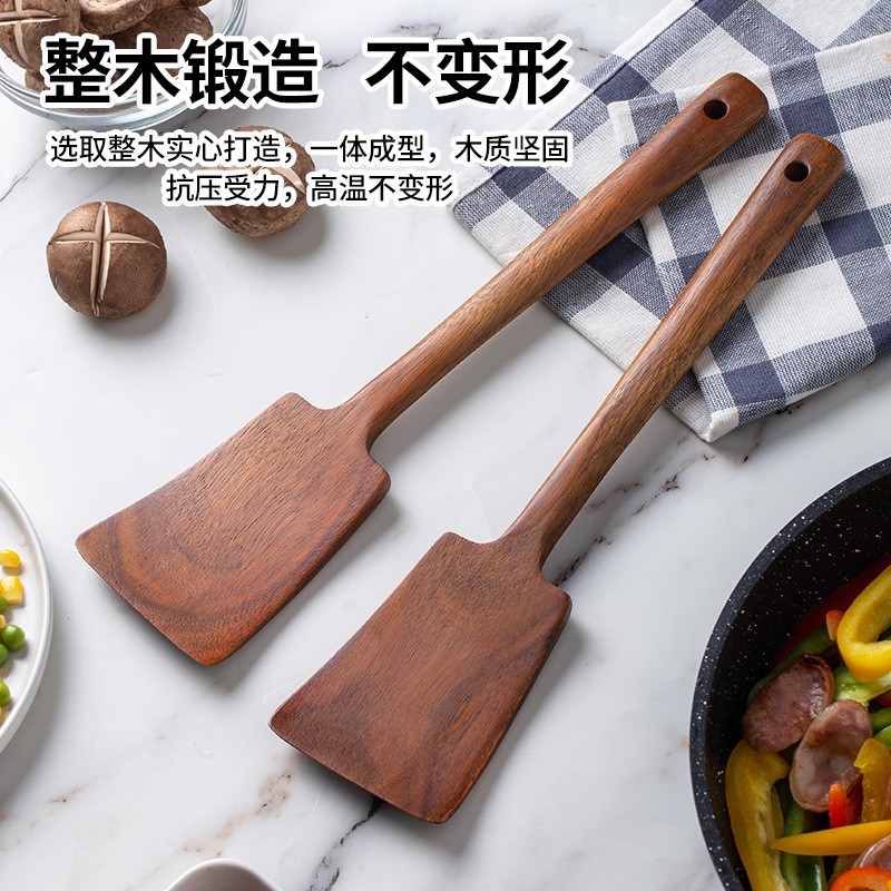 1PC-Wooden spatula for non-sti - Home Cooking Utensils recension och pris
