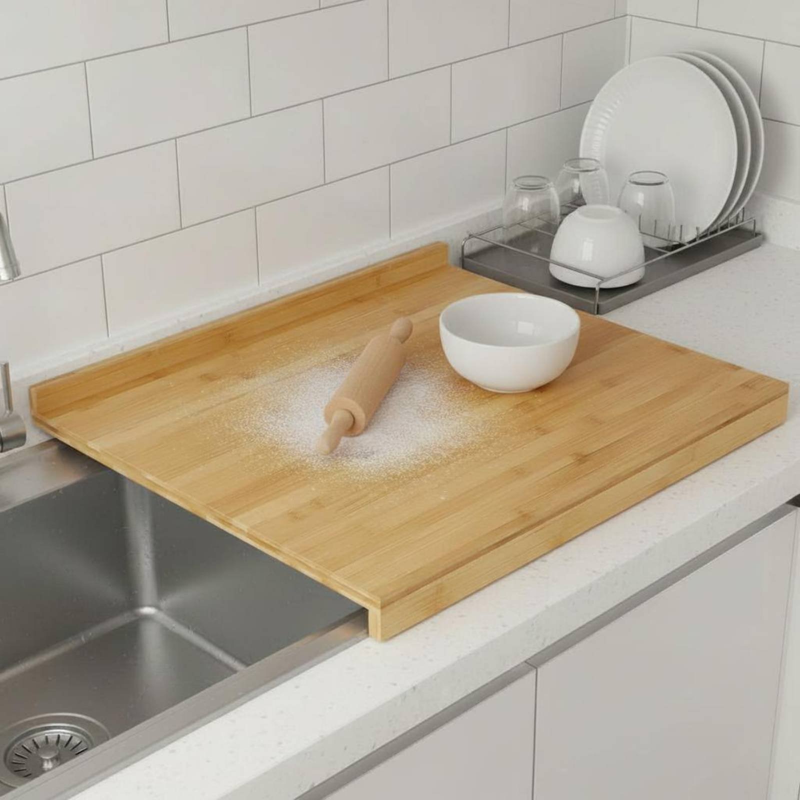 Over the Sink Cutting Board Mu - Home Cooking In recension och pris
