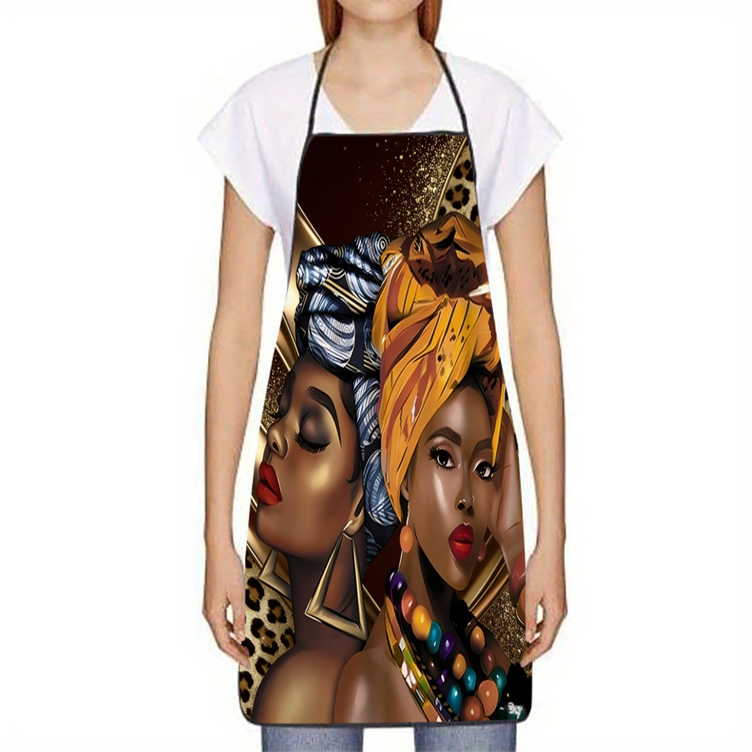 Afrocentric Women Art Apron, A - Home Cooking Queen recension och pris