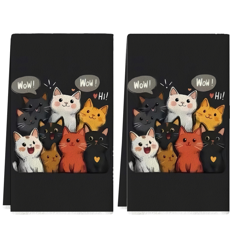 2Pcs, Black Background Cat-The - Home Cooking For Cats recension och pris
