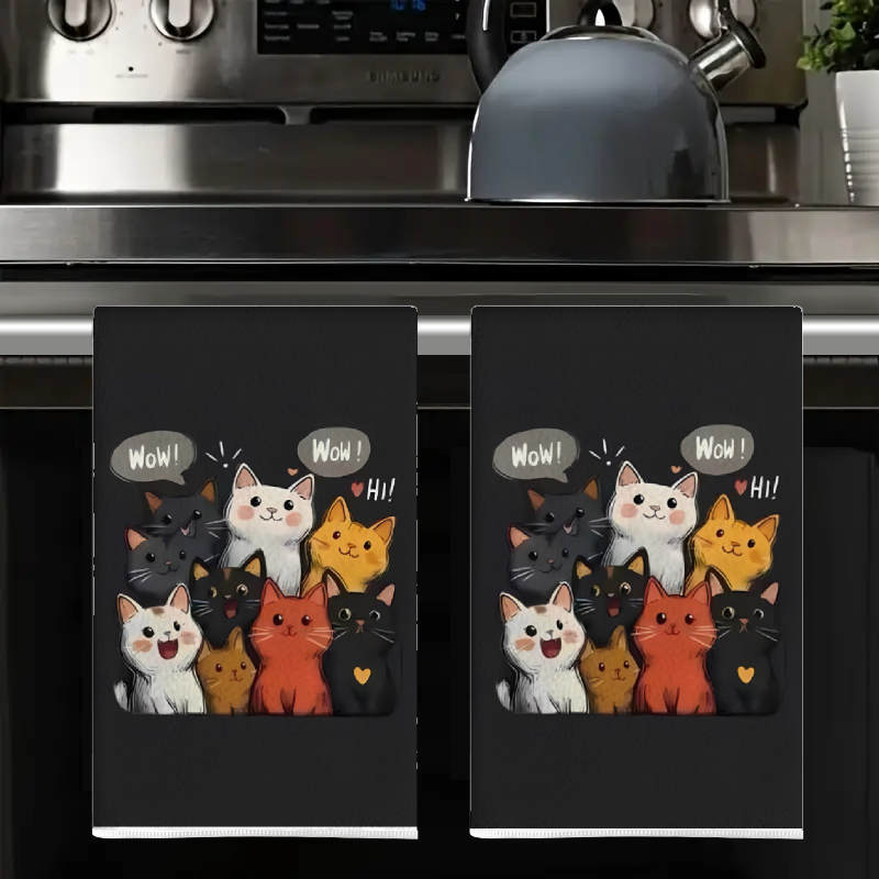 2Pcs, Black Background Cat-The - Home Cooking For Cats recension och pris