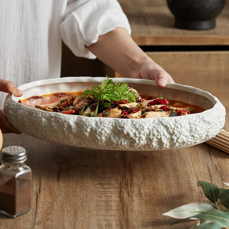 Oval Ceramic Cooking Dish Sash - Home Cooking Steak recension och pris