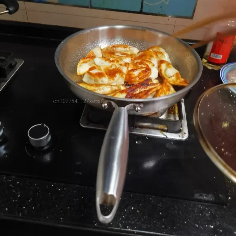 Pure Titanium Frying Pan Non-S - Home Cooking Steak recension och pris