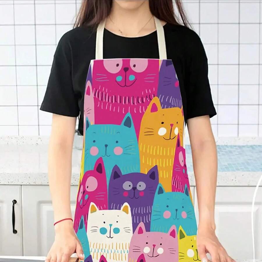 Cute Colorful Cats Pattern Kit - Home Cooking For Cats recension och pris