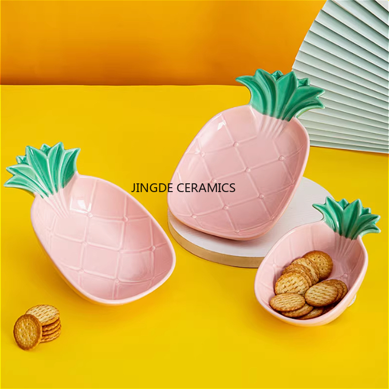 Ceramic Pineapple Shaped Tray  - Home Cooking Utensils recension och pris