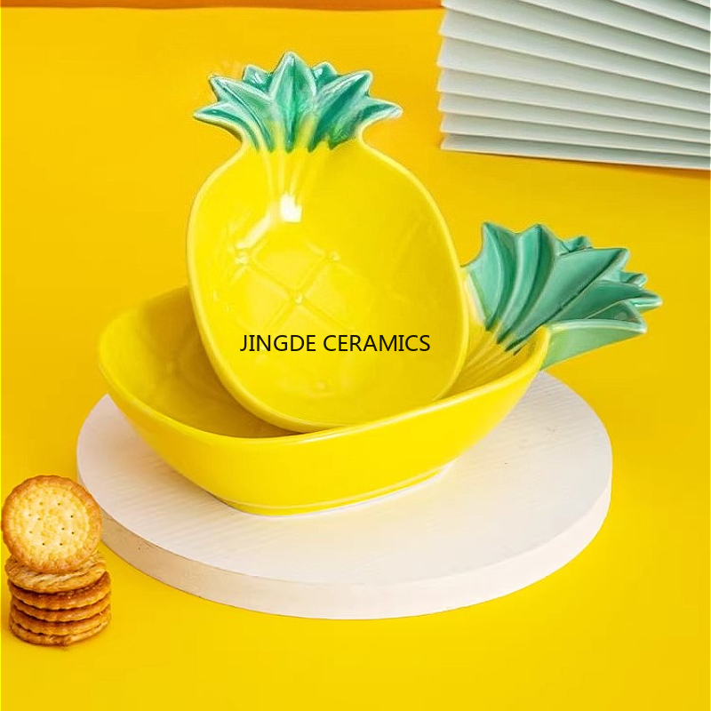 Ceramic Pineapple Shaped Tray  - Home Cooking Utensils recension och pris