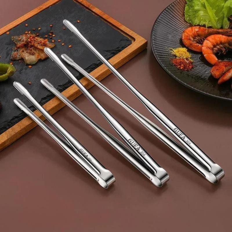 Stainless Steel Cooking Tongs  - Home Cooking Steak recension och pris