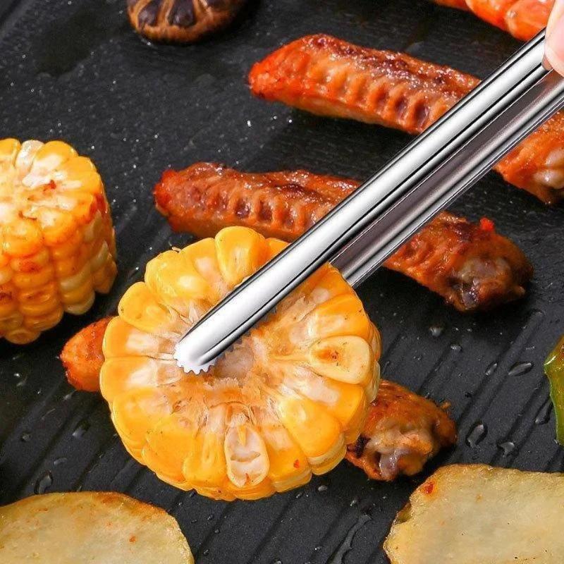 Stainless Steel Cooking Tongs  - Home Cooking Steak recension och pris