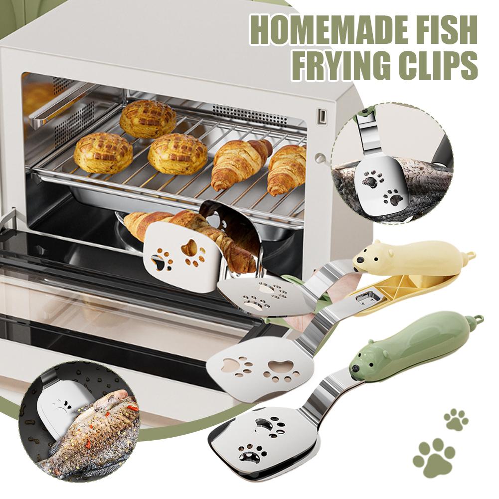 1/2pcs Bear Fish Tongs Flipper - Home Cooking Utensils recension och pris