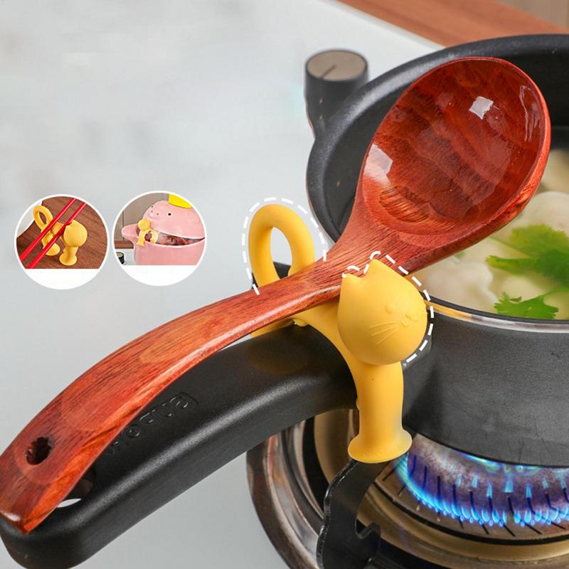 Spoon Rest Cat Shape Spoon Coo - Home Cooking For Cats recension och pris